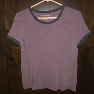 Purple and gray t